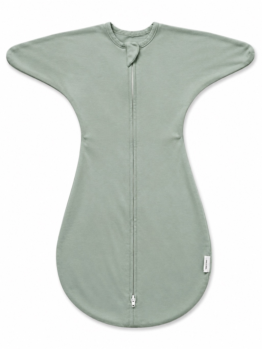Zigjoy Sage Green Swaddle Sleep Sack for Kids